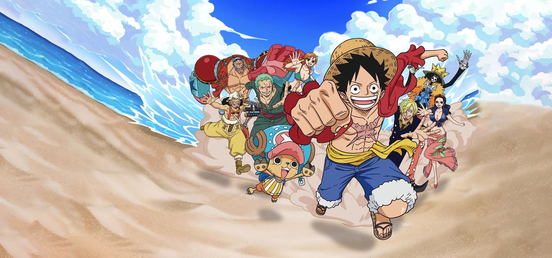 Official visual from Toei Animation's One Piece cafe in Las Vegas, USA