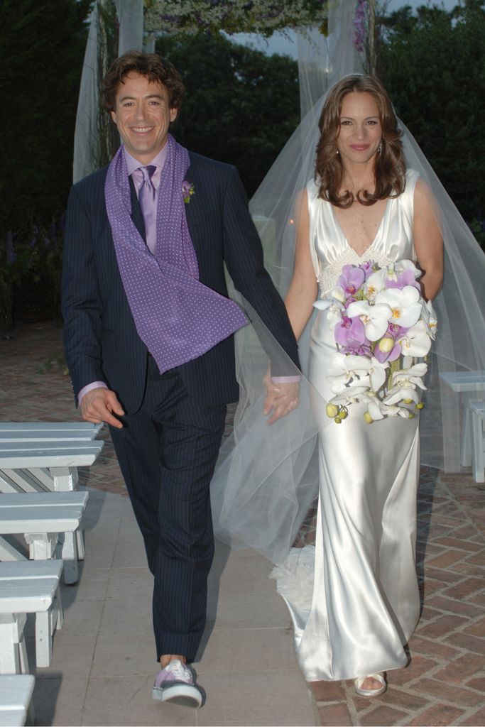 robert downey jr susan downey wedding day