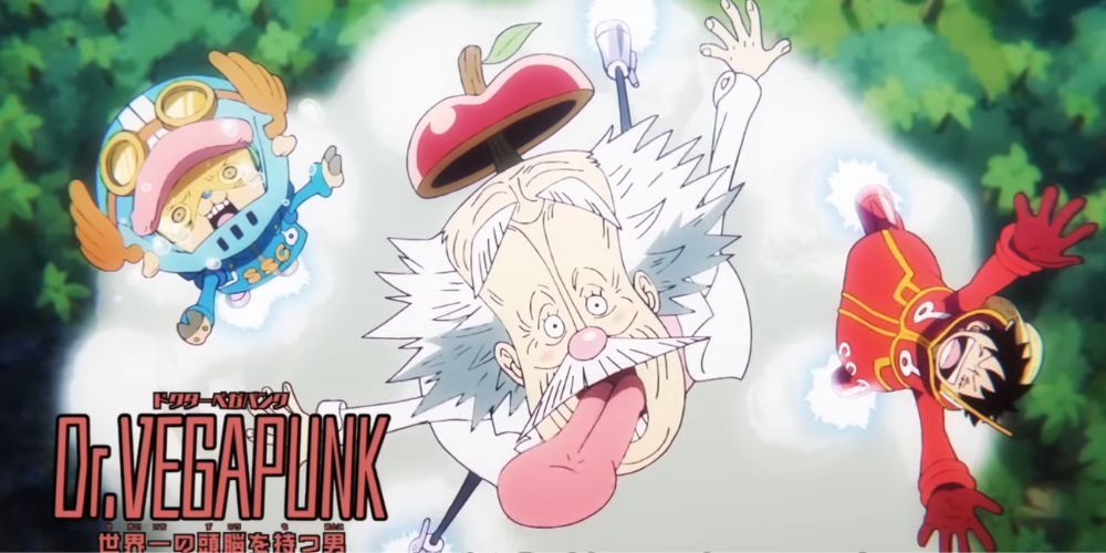 Chopper and Luffy meet Dr. Vegapunk.