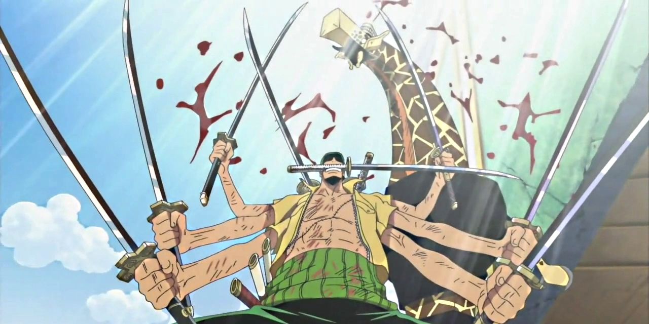 Zoro using Asura