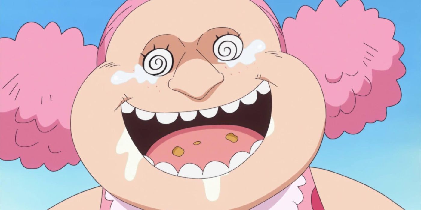 Big Mom crying as a child in One Piece