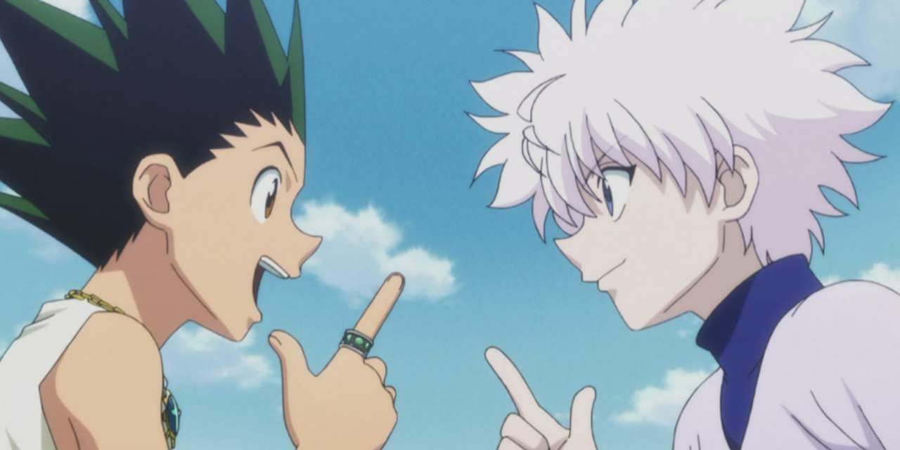 Gon and Killua from Hunter x Hunter