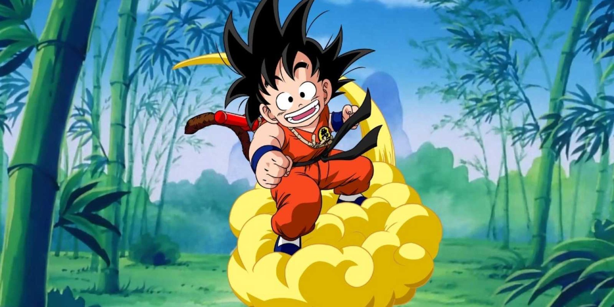 Goku from Dragon Ball as a kid