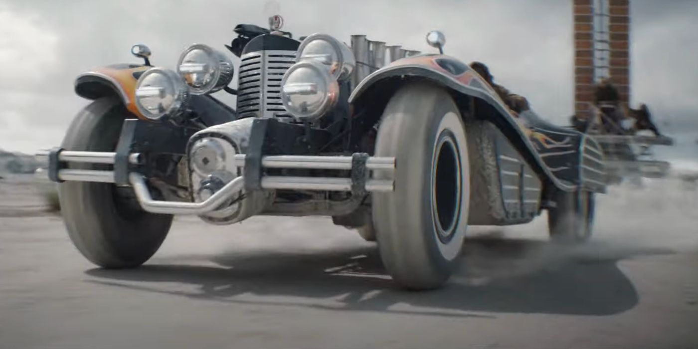 Red Skull's Car In Deadpool Wolverine Trailer