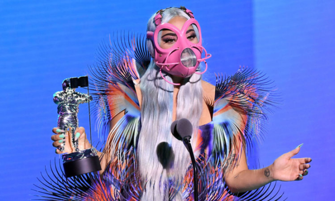 Lady Gaga at the VMAs 2020. PH๏τo: MTV.