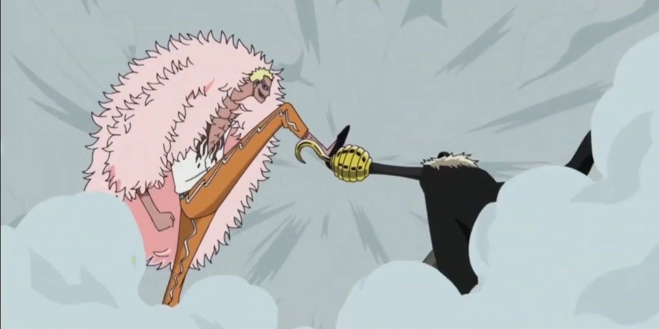 doflamingo crocodile marineford