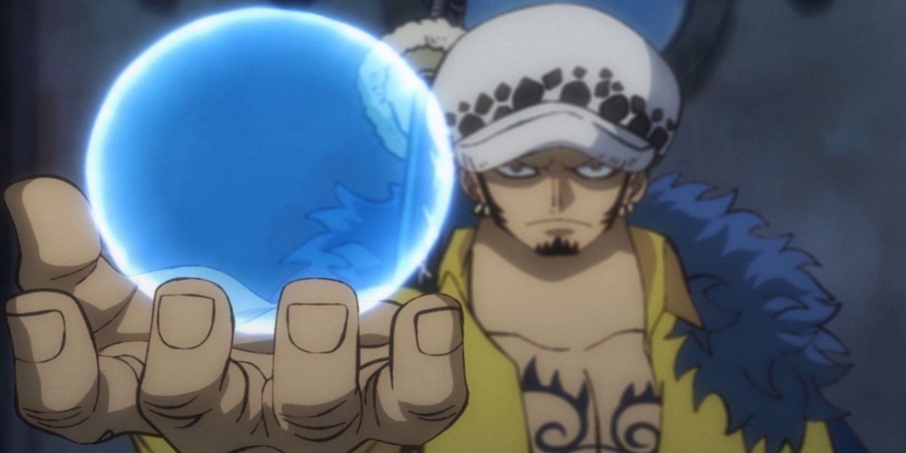 Trafalgar Law Creating A ROOM with His Devil Fruit During One Piece's Wano arc