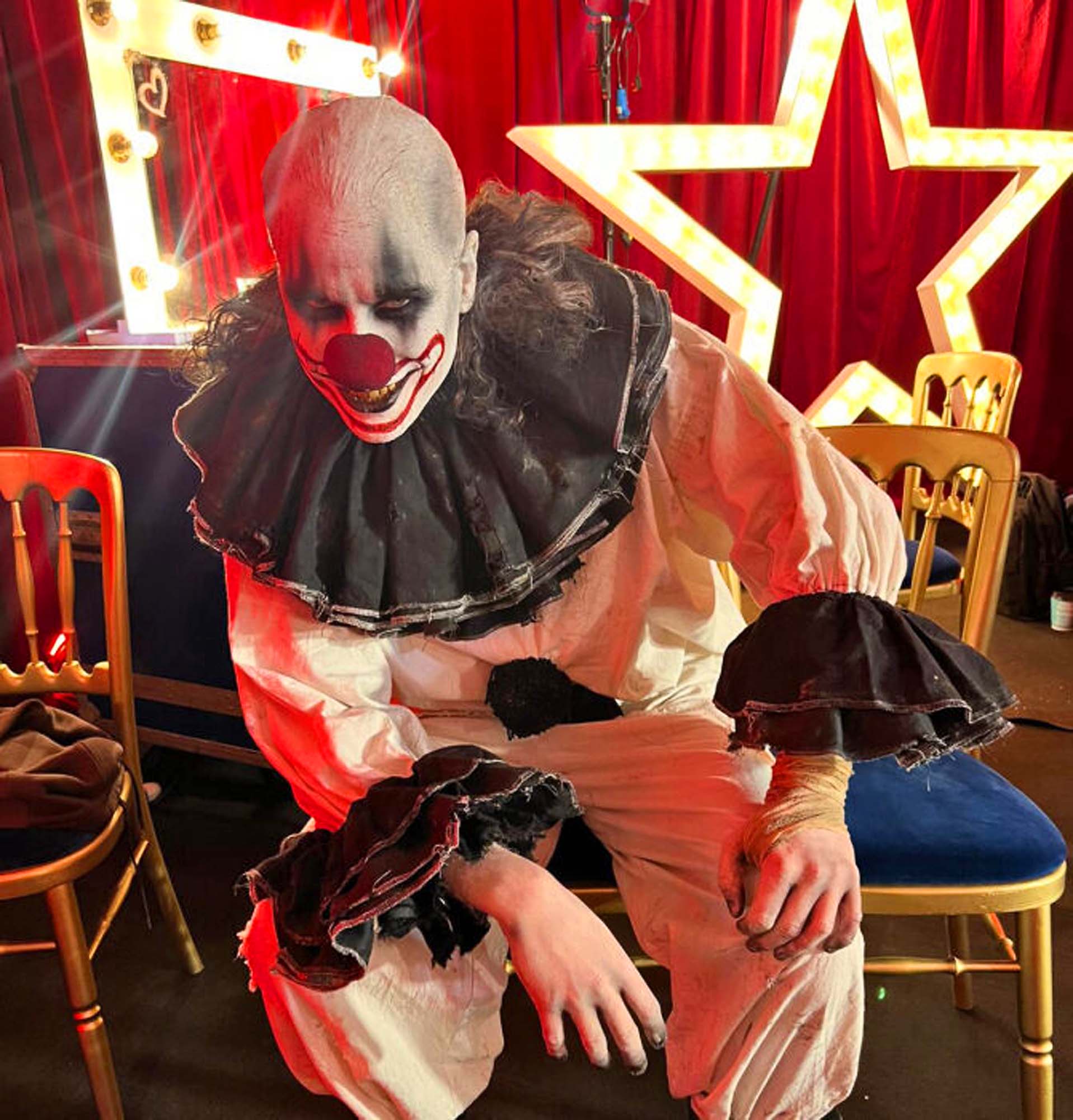 Last year’s Scary Clown was also concocted by show bosses