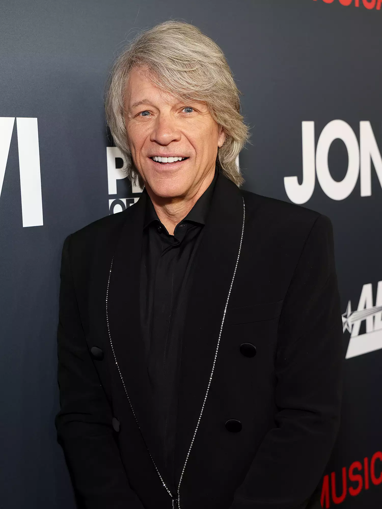 Jon Bon Jovi Accepts 2024 MusiCares Award, Says He Is 'Definitely' Playing at Son Jake's Wedding (Exclusive)