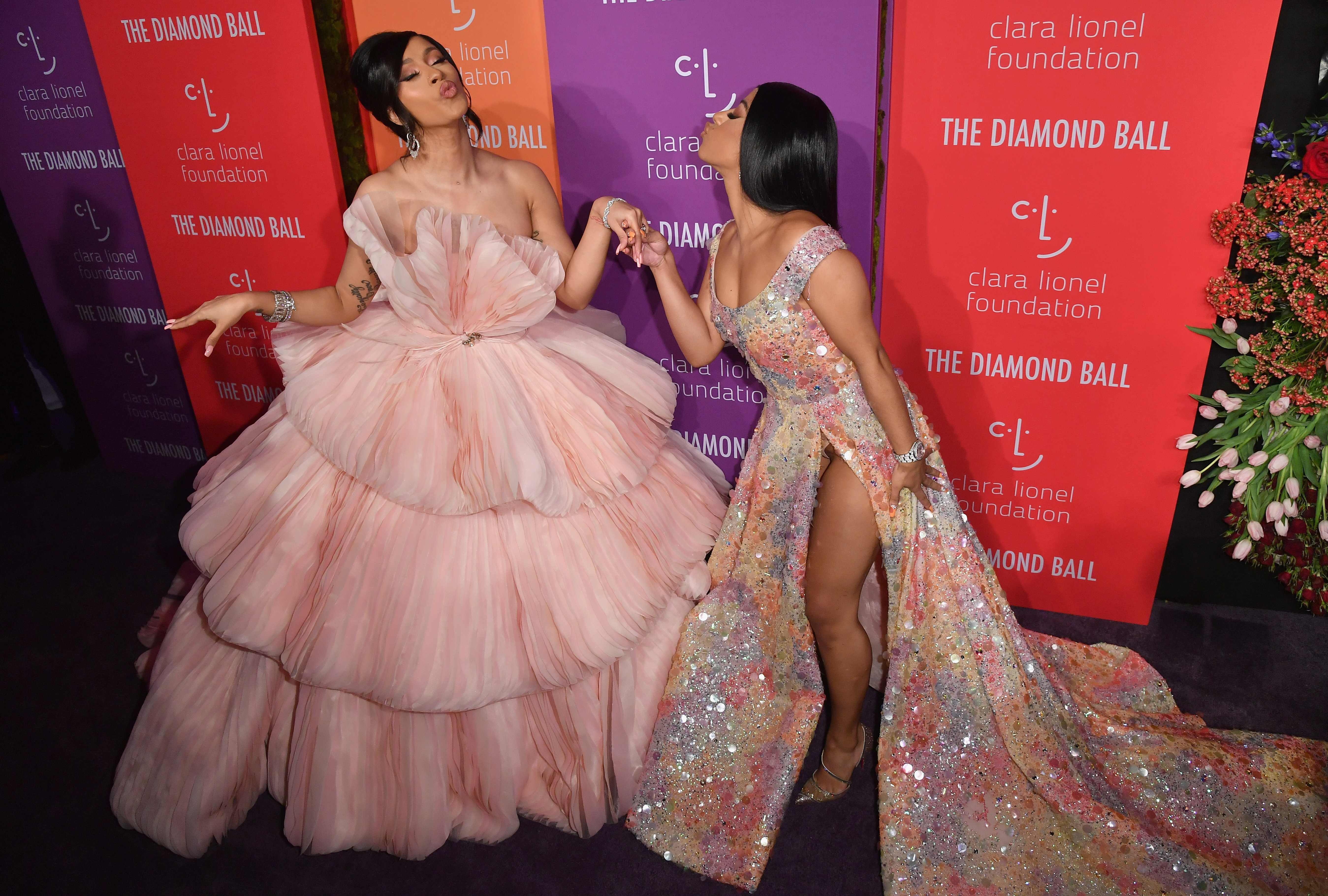 Cardi B and her sister Hennessy Carolina often go to events together