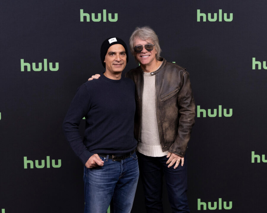 PASADENA, CA – FEBRUARY 9: Cast and EP attend the TCA Press Event for Hulu’s “Thank You, Goodnight” at the Langham Huntington in Pasadena, California on February 9, 2024. (Disney/PictureGroup)GOTHAM CHOPRA (DIRECTOR/EXECUTIVE PRODUCER, "THANK YOU, GOODNIGHT"), JON BON JOVI ("THANK YOU, GOODNIGHT")