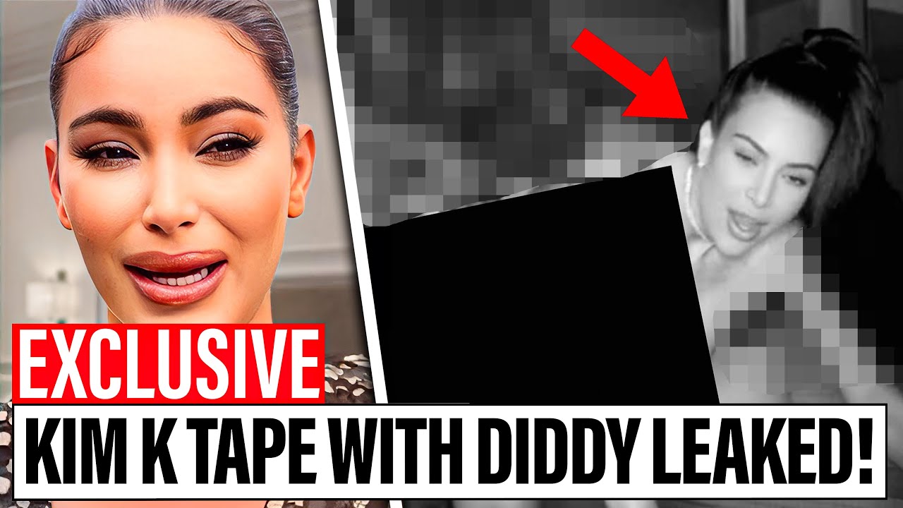 Kim Kardashian REACTS To Diddy Leaking Her Secret Freak0ff Footage With  Him!?