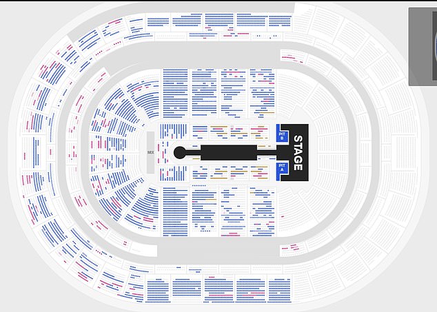 It is a poorer state of affairs for the first night of two in Denver, Colorado, on July 22