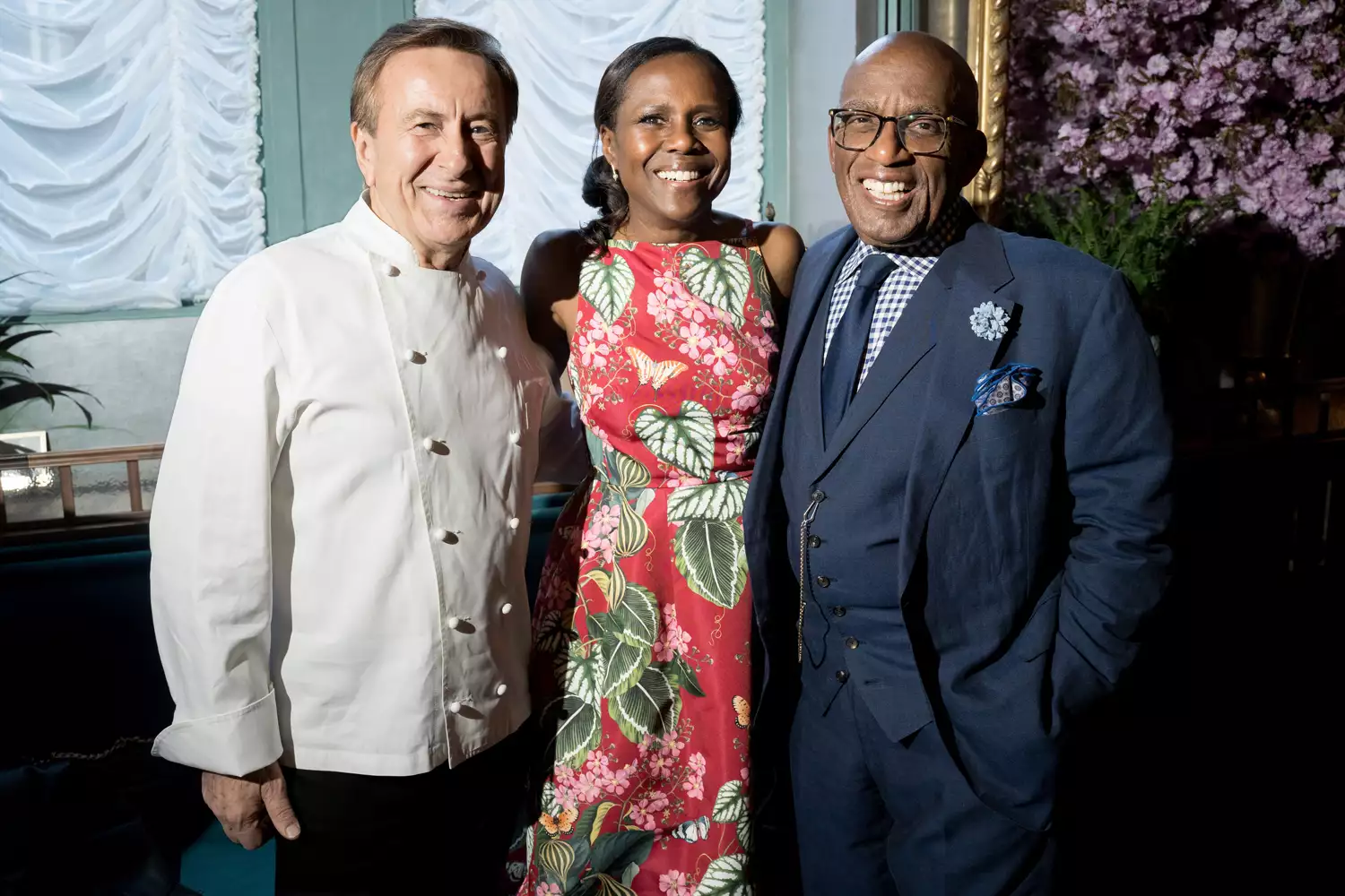 Deborah Roberts and Al Roker attend Daniel Boulud's Spring Party