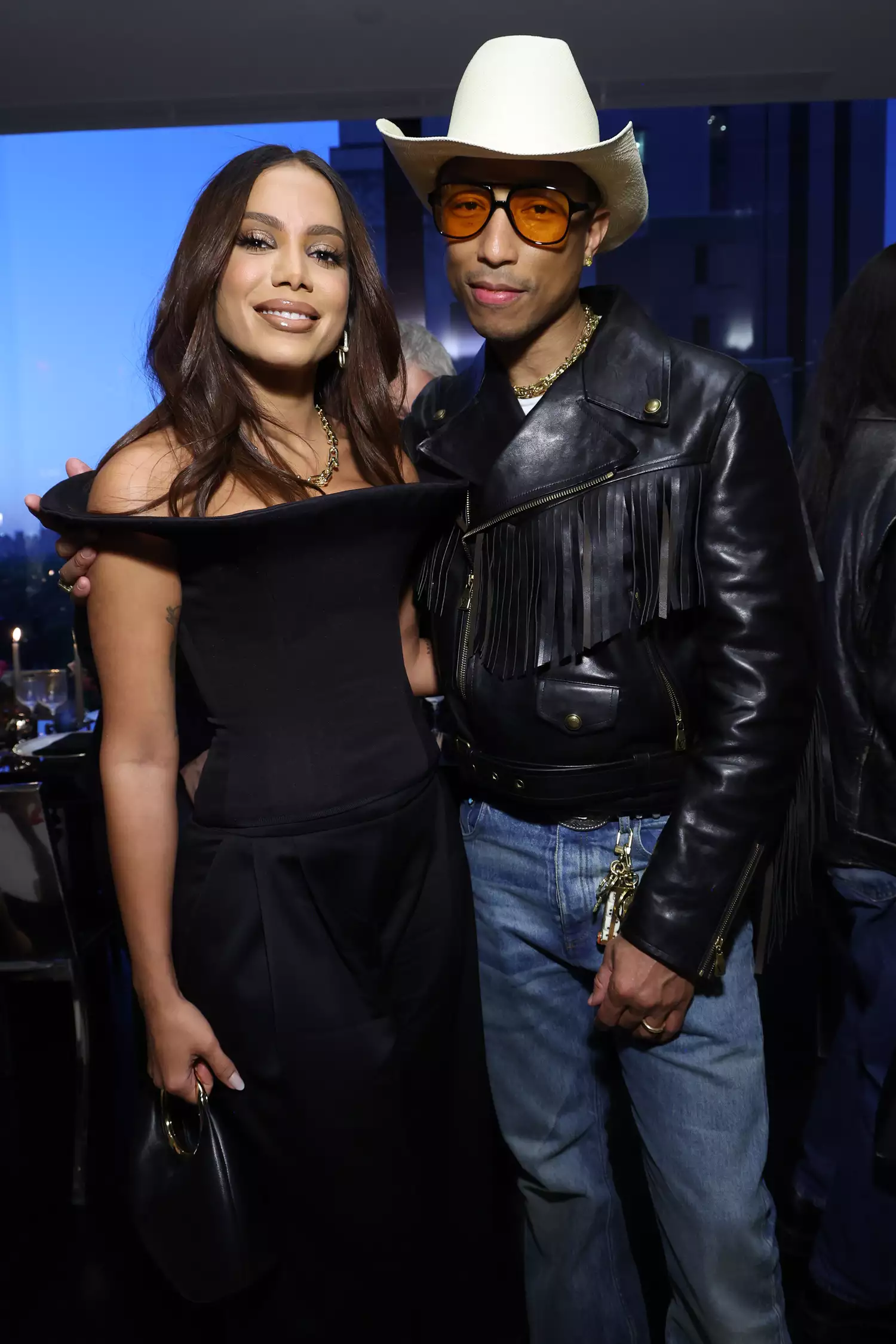 Anitta Pharrell Williams tiffany new york 05 02 24