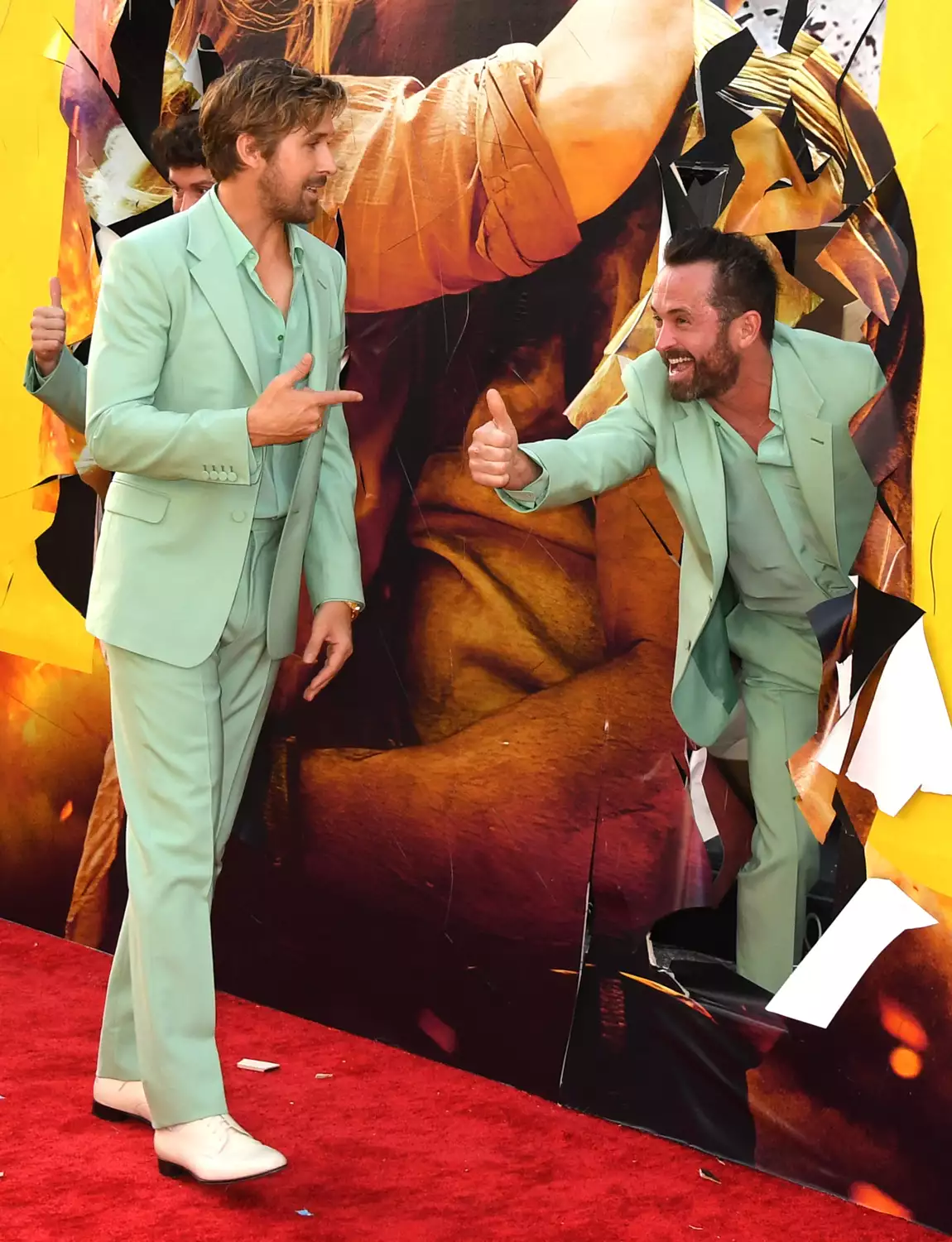 Ryan Gosling at the Los Angeles premiere of Universal Pictures The Fall Guy at Dolby Theatre on April 30, 2024 in 