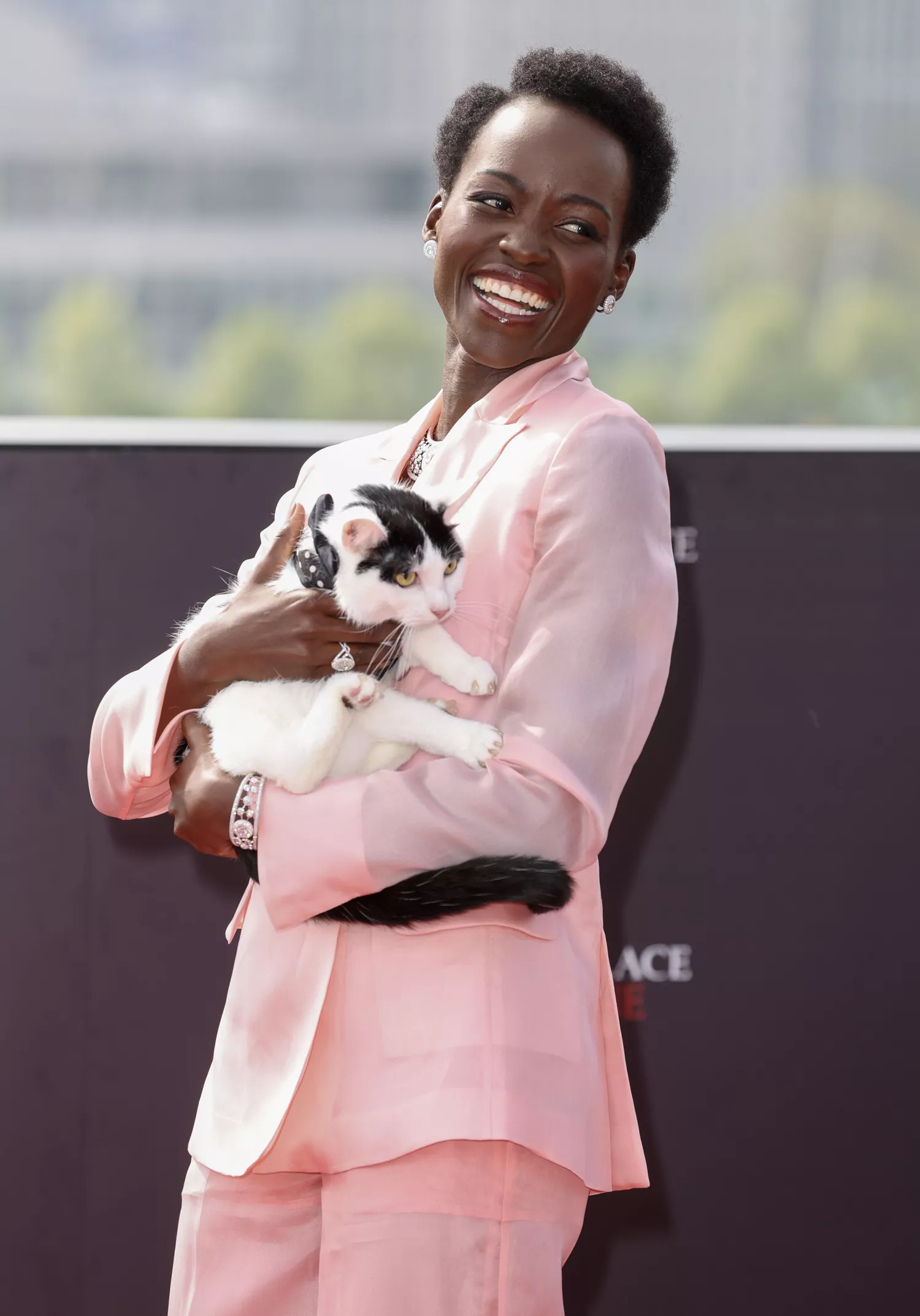 Lupita Nyong'o cat london 05 01 24 