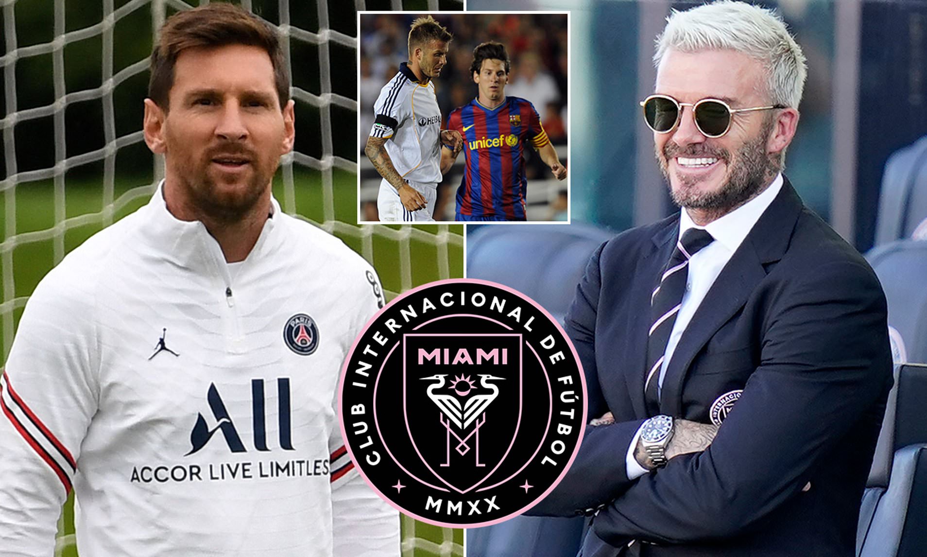 Beckham 'held talks with Messi about ending his career at Inter Miami following spell at PSG' | Daily Mail Online