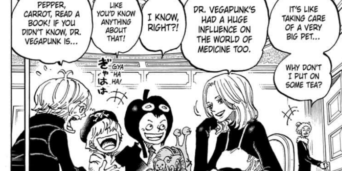 word listening to vegapunk syrup village one piece 1113