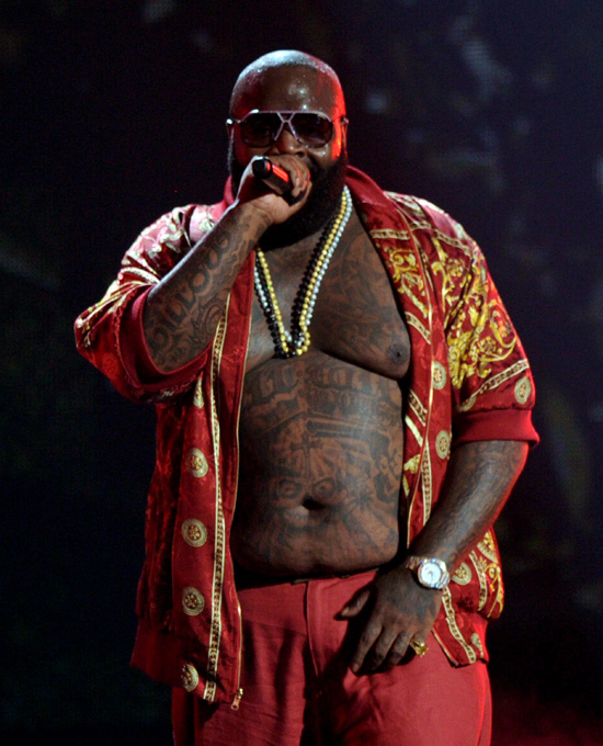 Rick Ross Explains How a Fan Drank His Sweat...