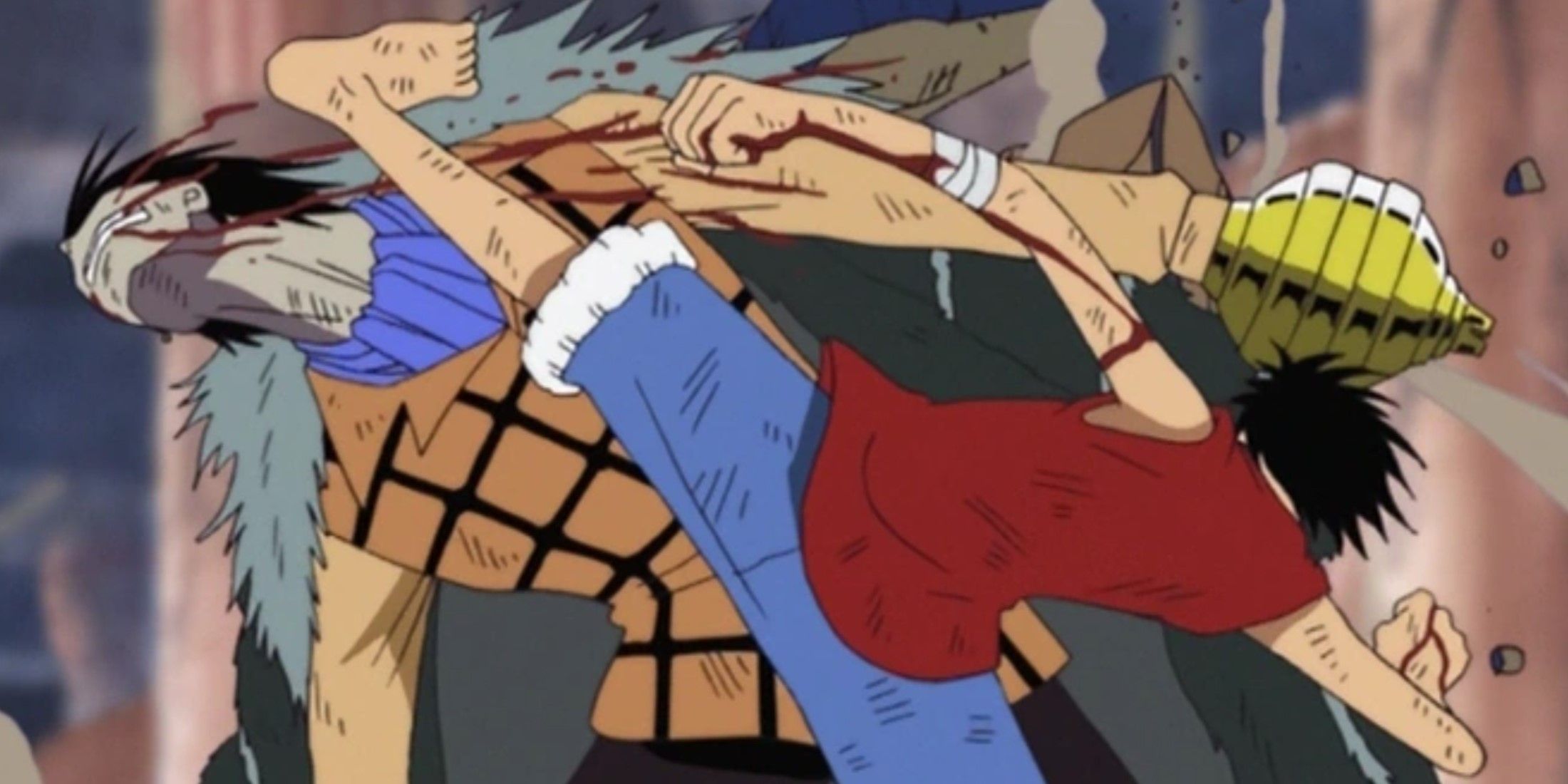 One Piece Luffy Vs Crocodile Arabasta