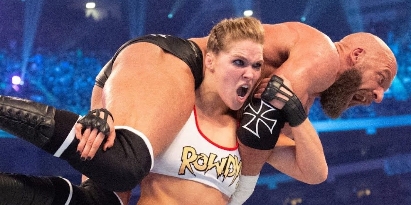 ronda-rousey-triple-h-debut