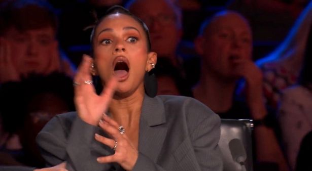 Judges Simon Cowell, Amanda Holden, Alesha Dixon and Bruno Tonioli all screamed in horror