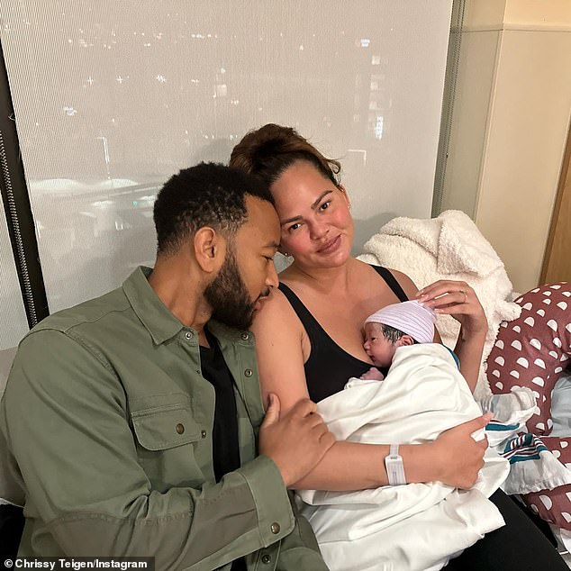 Surprise! Chrissy and John shocked fans Wednesday by announcing the arrival of Wren in a touching Instagram post containing adorable photos of their newborn