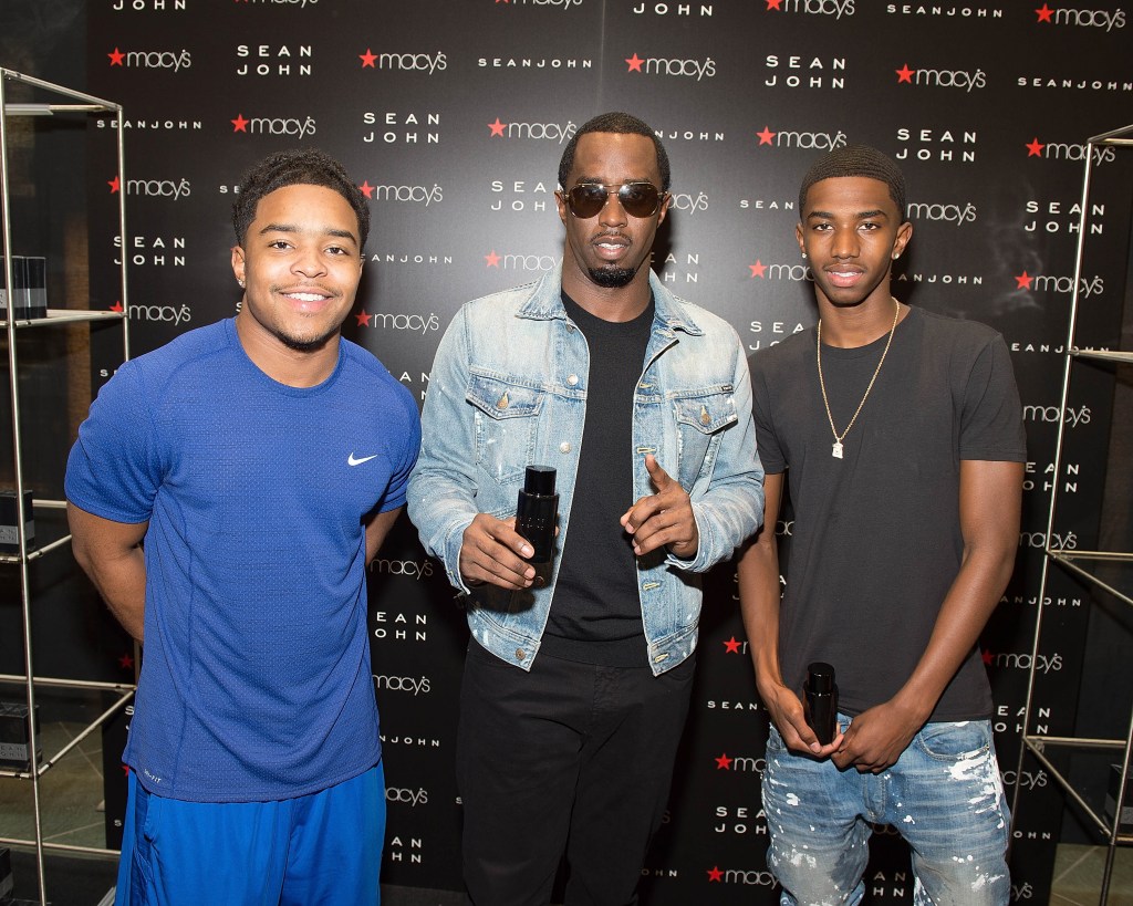 justin combs, sean combs and king combs