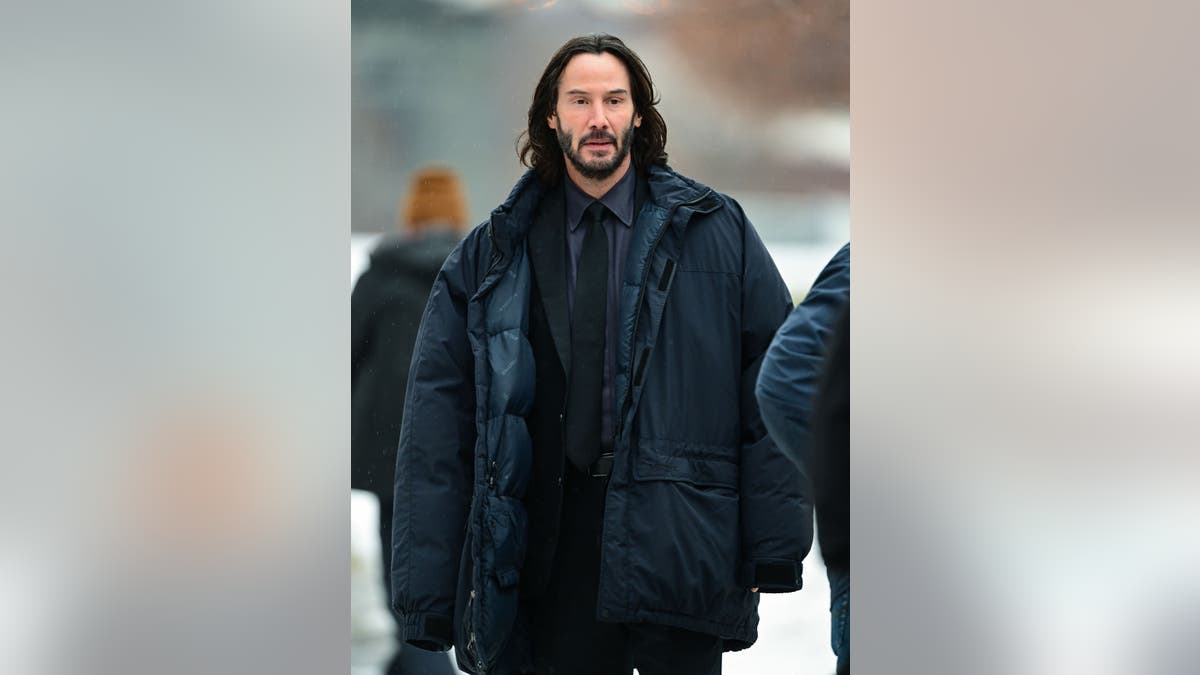 Keanu Reeves in New York City