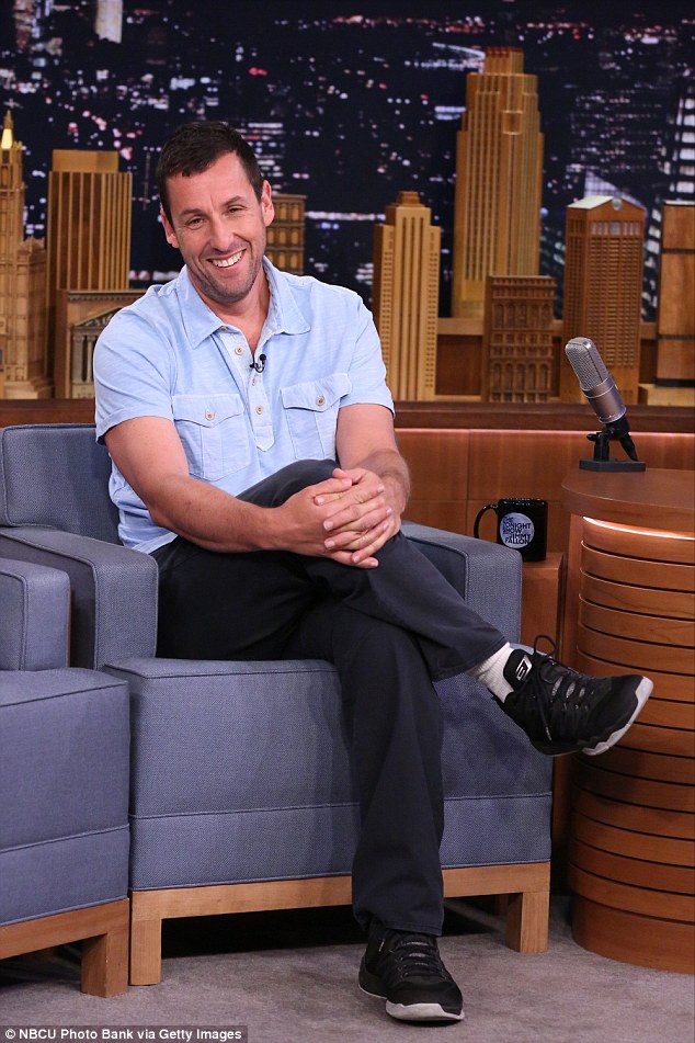 Ah shucks: The 49-year-old comedian signed a four-picture deal with Netflix in 2014; he's pictured on The Tonight Show Starring Jimmy Fallon on May 26