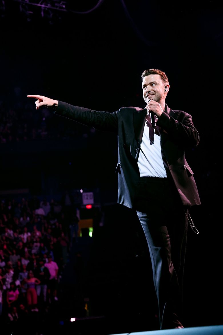 Justin Timberlake is touring after releasing his new album, “Everything I Thought it Was.”  (Kevin Mazur / Getty Images for Live Nation)