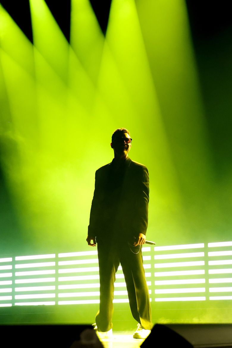 More than 20 years since going solo from ‘N Sync, Justin Timberlake is still filling arenas. (Kevin Mazur / Getty Images for Live Nation)