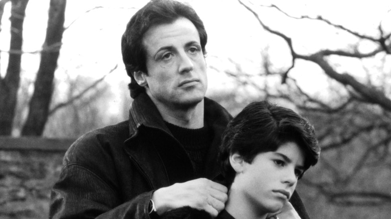 Sylvester and Sage Stallone