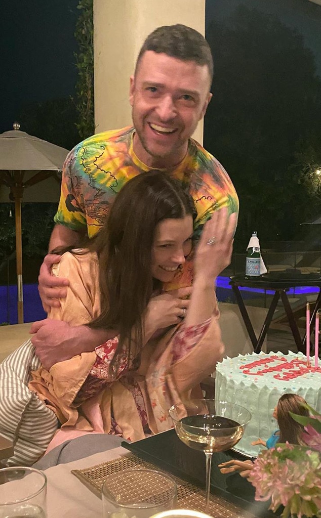 Jessica Biel and Justin Timberlake, Instagram