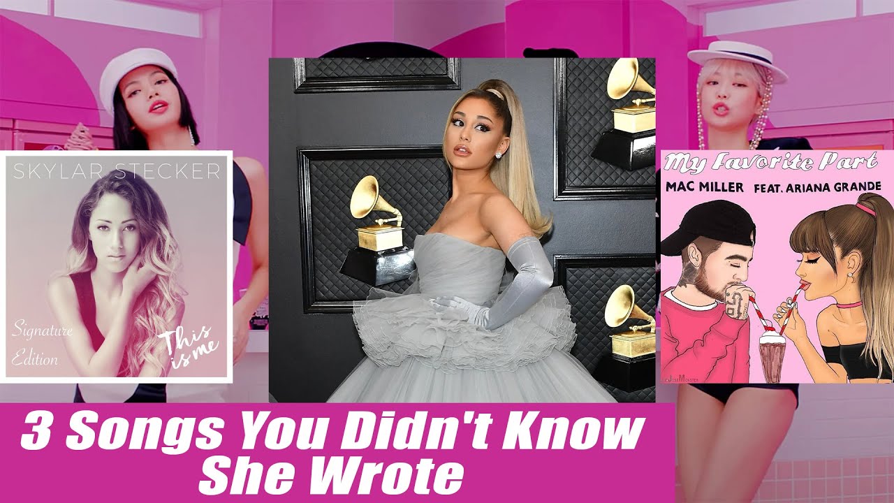 Secret Songwriting Genius: Discover the Hit Songs Ariana Grande Wrote for  Other Artists!