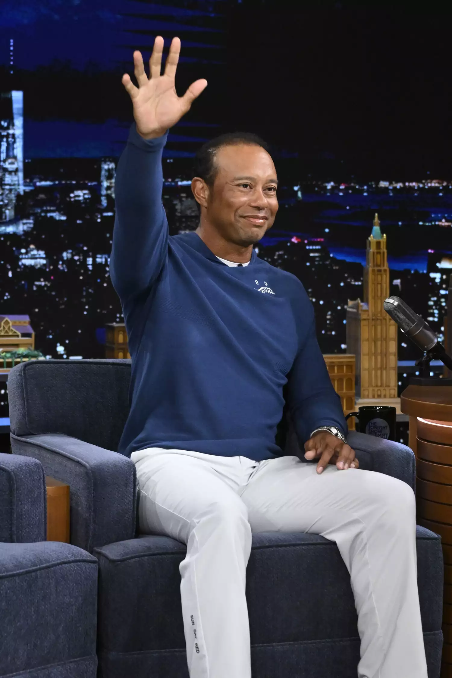 Tiger Woods jimmy fallon 04 30 24