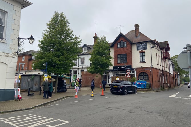 Alton's Market Hotel is one of several buildings given a makeover for the filming