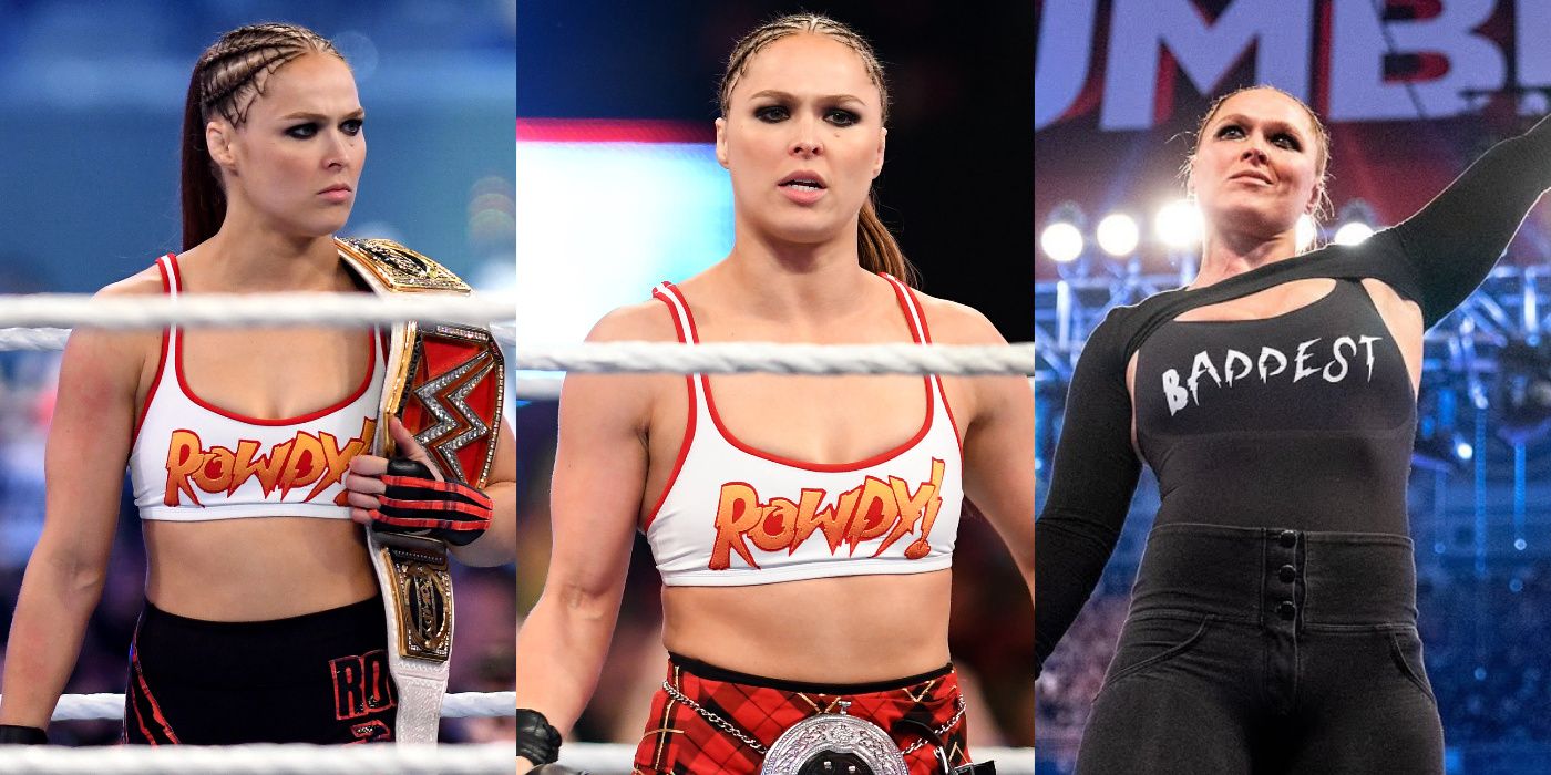 ronda-rousey-wwe-various-poses