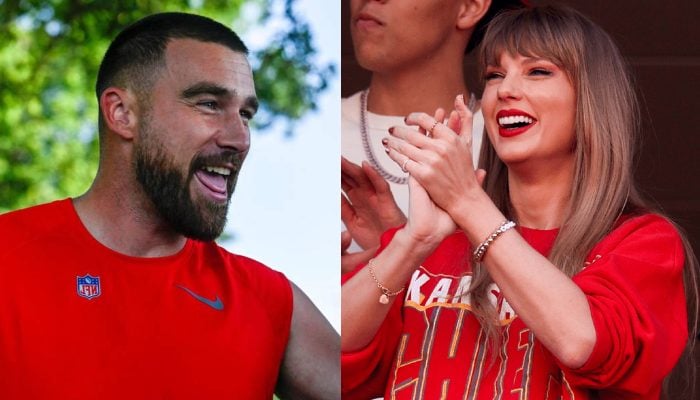 Taylor Swift ditches Christmas for Travis Kelces game