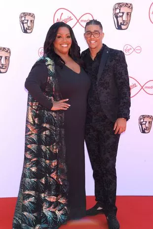 Alison Hammond and son Aidan Hammond