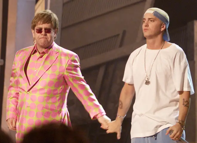 How are Eminem and Elton John friends? The story of the rapper's 20 year friendship... - Radio X