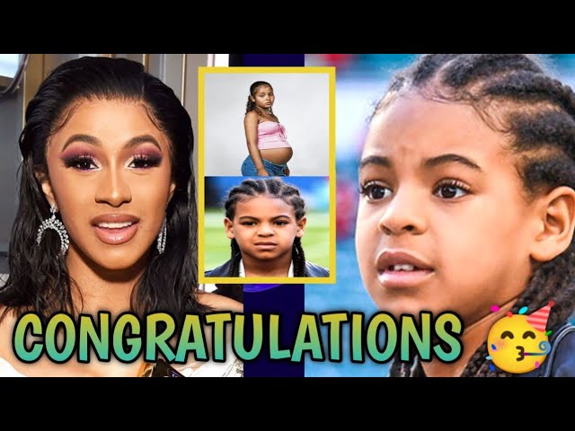 "blue ivy is pregnant" Cardi b Exposed truth about the pregnancy on live TV  show says CONGRATS