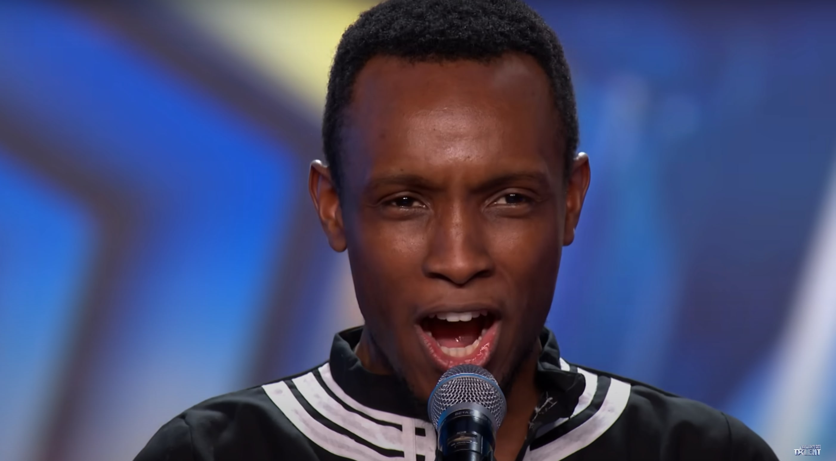 Innocent wowed the BGT audience with his voice