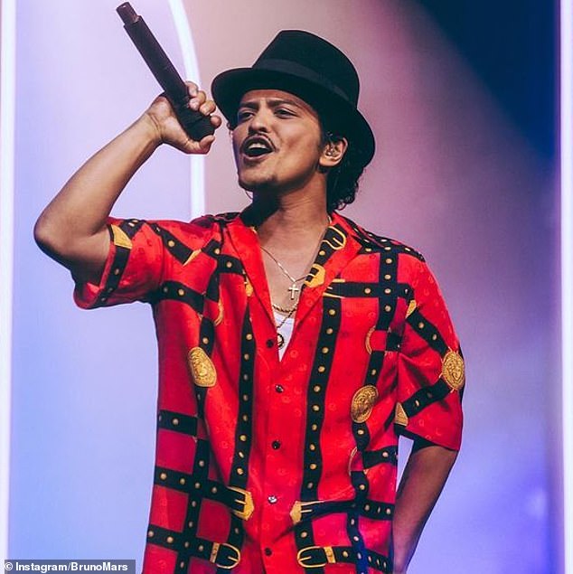 His side: Bruno Mars defended himself long-running allegations that he engages in cultural appropriation of black music despite not being black himself