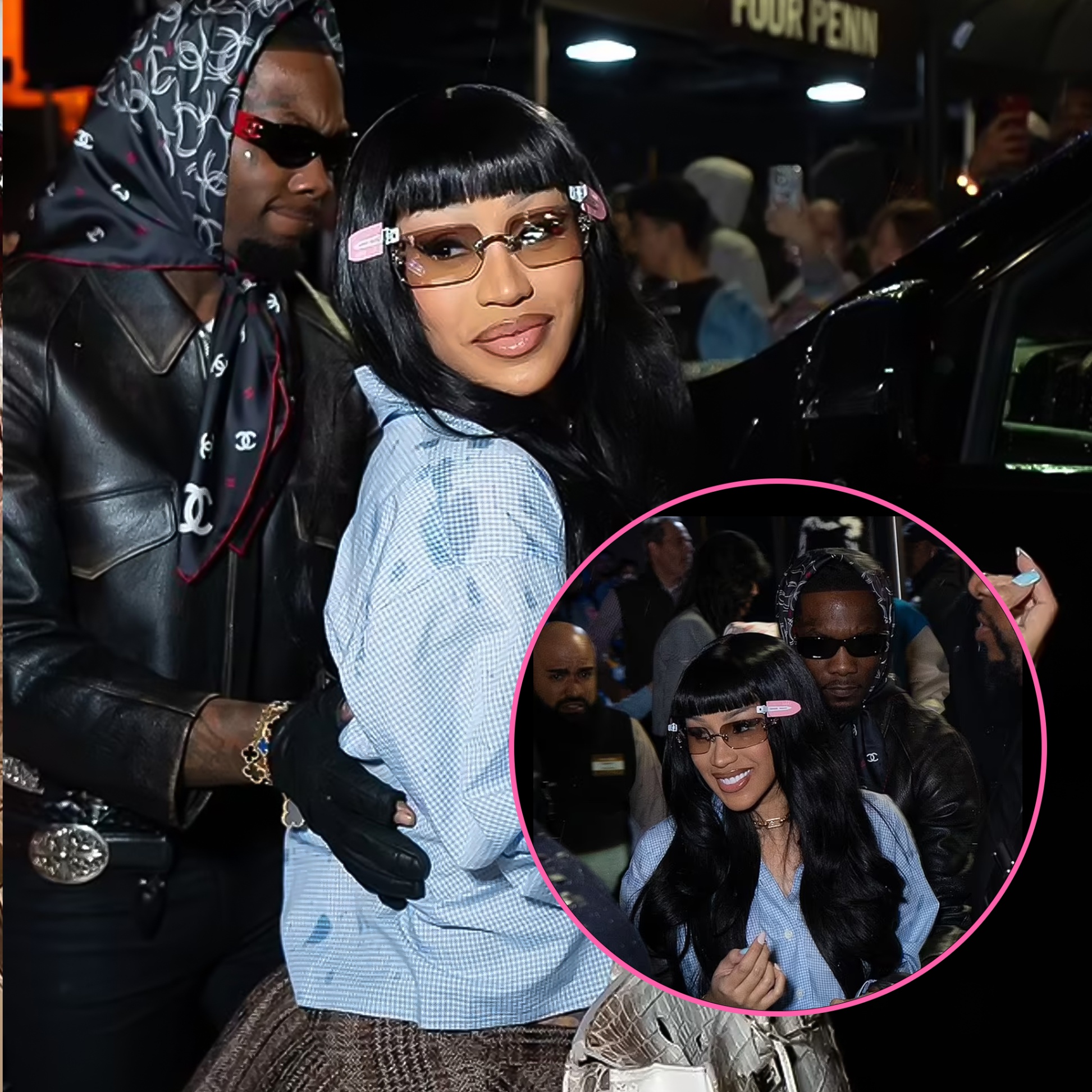 Cardi B and Offset show that their relationship is still going strong by spending a date night watching the New York Knicks after a brief breakup.