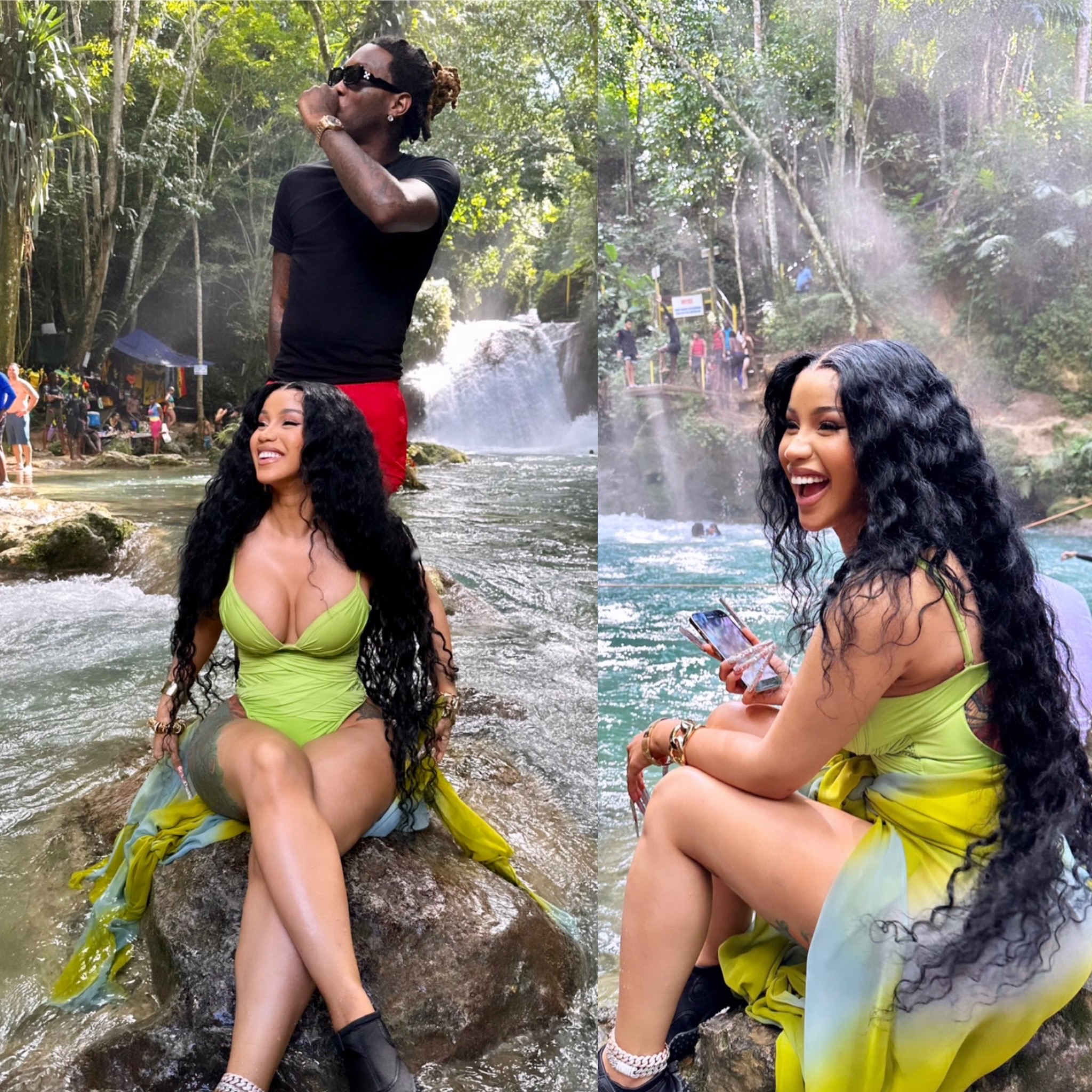 Good To See him Smile - Cardi B Wishes Offset A HBD While Vacationing In Jamaica - Emily CottonTop