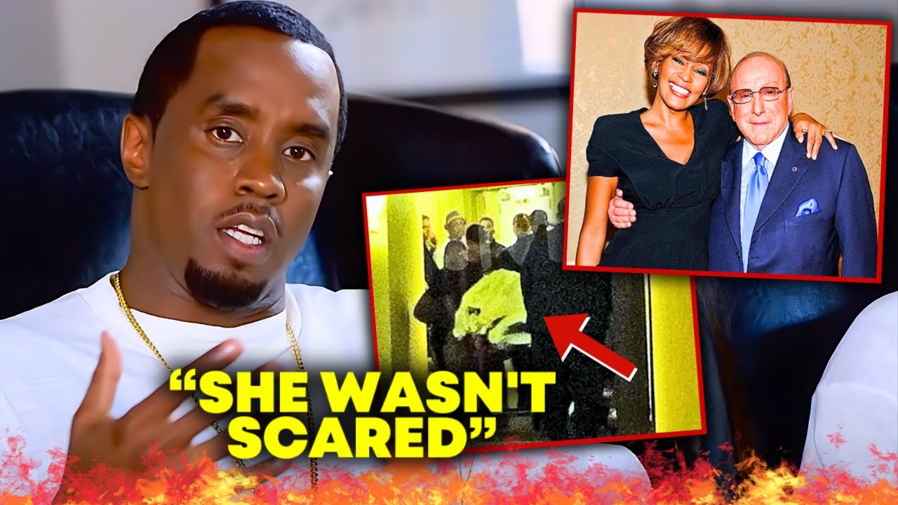 Diddy SNITCHES Info Whitney Houston Blackmailed Clive Davis With