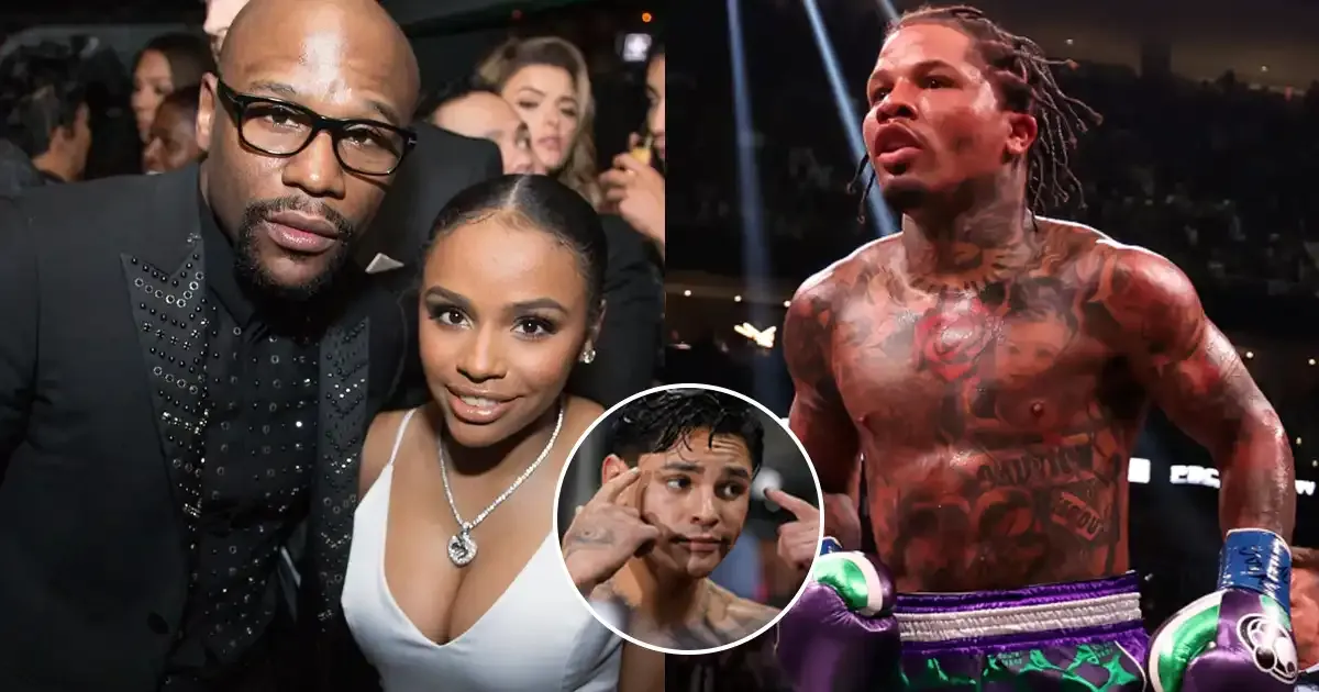 ryan garcia reveals reason behind gervonta davis and floyd mayweather beef