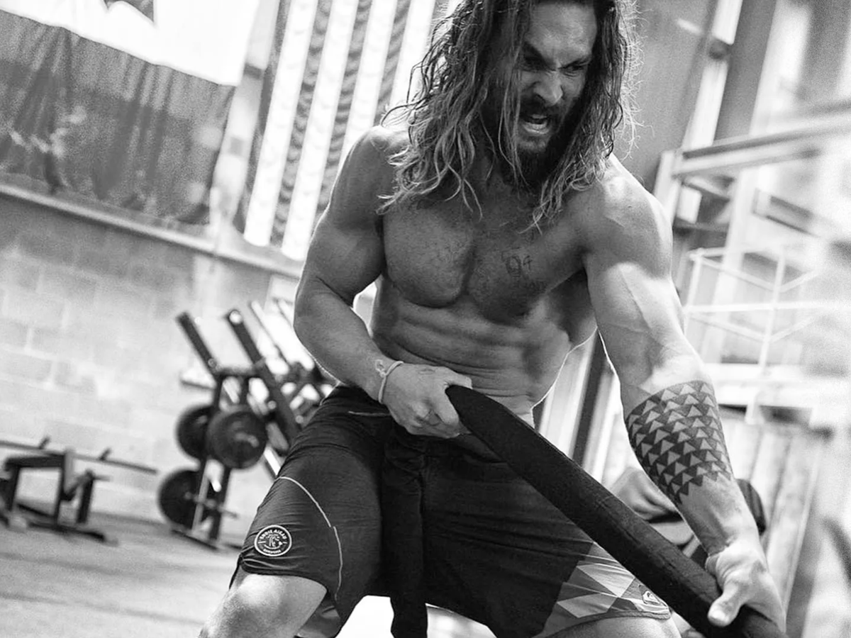 Jason Momoa's 'Hybrid' Leg Day Promises a Superhuman Quad Pump